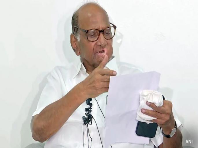 I am worried about what will happen to them now; I have lost faith in them now - Sharad Pawar | आता त्यांचे काय होणार याचीच मला चिंता; त्यांच्यावरचा विश्वास आता उडाला- शरद पवार I am worried about what will happen to them now; I have lost faith in them now - Sharad Pawar | आता त्यांचे काय होणार याचीच मला चिंता; त्यांच्यावरचा विश्वास आता उडाला- शरद पवार