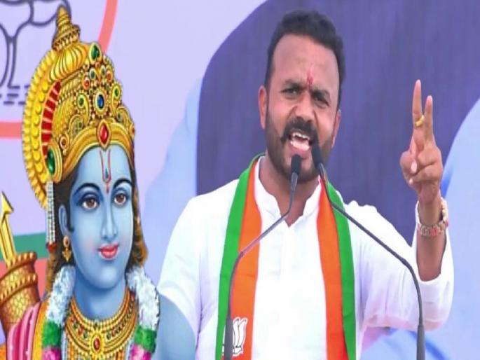 The BJP MLA Jaikumar Gore Controversial Statement on Prabhu Ram, Shiv Sena Target him | भाजपा आमदार म्हणाले, “रामाची नियतच खराब होती, पण...”; शिवसेनेनं पाठवली ‘रामायण’ ग्रथांची प्रत The BJP MLA Jaikumar Gore Controversial Statement on Prabhu Ram, Shiv Sena Target him | भाजपा आमदार म्हणाले, “रामाची नियतच खराब होती, पण...”; शिवसेनेनं पाठवली ‘रामायण’ ग्रथांची प्रत