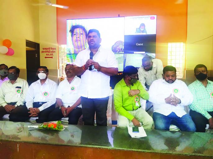 Online inauguration of Kudal bus stand | कुडाळ बसस्थानकाचे ऑनलाईन उद्घाटन