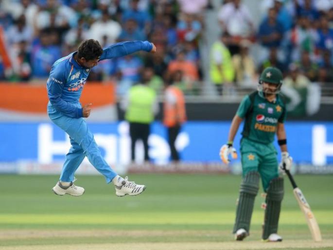 India vs Pakistan: ... so Pakistan gave India a target of 163! | India vs Pakistan : ... म्हणून पाकिस्तानने भारताला 163 धावाचं लक्ष्य दिलं!