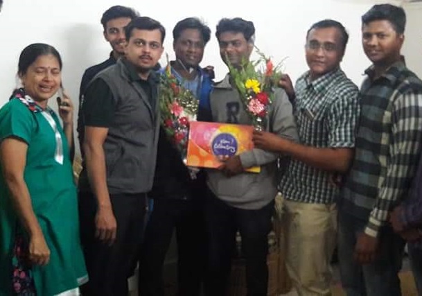 First in 'Mardarwale Kulkarni' nagar center in state drama competition | राज्य नाट्य स्पर्धेत ‘मर्डरवाले कुलकर्णी’ नगर केंद्रात प्रथम First in 'Mardarwale Kulkarni' nagar center in state drama competition | राज्य नाट्य स्पर्धेत ‘मर्डरवाले कुलकर्णी’ नगर केंद्रात प्रथम