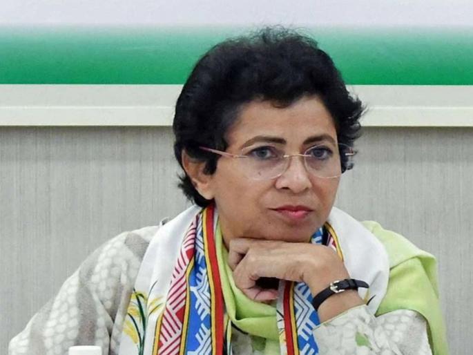 Haryana Assembly Election Result 2024: “Where we were talking about winning 60 seats and…,” Kumari Shailaja said about the results.   | "कुठे आम्ही ६० जागा जिंकण्याच्या बाता मारत होतो आणि…’’, निकालांबाबत कुमारी शैलजा म्हणाल्या Haryana Assembly Election Result 2024: “Where we were talking about winning 60 seats and…,” Kumari Shailaja said about the results.   | "कुठे आम्ही ६० जागा जिंकण्याच्या बाता मारत होतो आणि…’’, निकालांबाबत कुमारी शैलजा म्हणाल्या