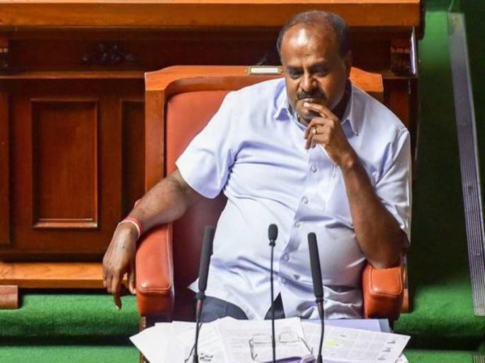 Air of unease as Karnataka Budget divides top leaders of jds and congress | कर्नाटक सरकार ५ जुलैला कोसळणार?; कुमारस्वामींना धक्का देणार काँग्रेसचे नाराज आमदार Air of unease as Karnataka Budget divides top leaders of jds and congress | कर्नाटक सरकार ५ जुलैला कोसळणार?; कुमारस्वामींना धक्का देणार काँग्रेसचे नाराज आमदार