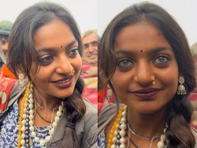 Kumbh mela 2025 After Harsha Richaria another beautiful girl goes viral at Kumbh Mela, you will be surprised to know her work | हर्षा रिछारिया सोडा..., कुंभमेळ्यात व्हायरल होतेय आणखी एक 'सुंदरी'; काय काम करते? जाणून थक्क व्हाल!