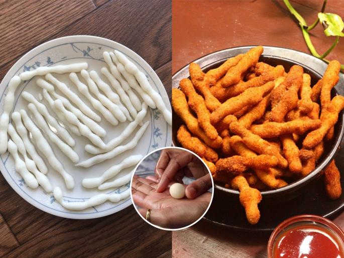 Kurkure recipe - spicy and crunchy kurkure, very easy to make at home, a special recipe for kids | Kurkure recipe - चटपटीत मसालेदार आणि कुरकुरीत कुरकुरे घरी करणे अगदी सोपे, लहान मुलांसाठी खास रेसिपी