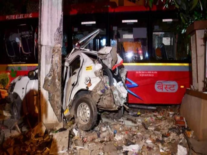 BEST bus driver pressed accelerator instead of brake says Shiv Sena MLA on Kurla accident | "चालक घाबरला अन् त्याने..."; कुर्ल्यातील भीषण बस अपघाताचे कारण आलं समोर