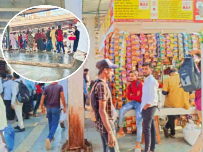 Kurla Ghatkopar stations crowded the space where the stall has been removed will not be of use to the passengers | कुर्ला, घाटकोपर स्थानकांतील गर्दीवर उतारा काय? स्टॉल हटविलेल्या जागेचा प्रवाशांना उपयोग होईना Kurla Ghatkopar stations crowded the space where the stall has been removed will not be of use to the passengers | कुर्ला, घाटकोपर स्थानकांतील गर्दीवर उतारा काय? स्टॉल हटविलेल्या जागेचा प्रवाशांना उपयोग होईना