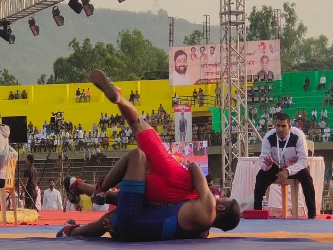 Maharashtra Kesari: Final battle for Maharashtra Kesari Kitab between Prithviraj Patil of Kolhapur and Vishal Bunkar of Mumbai | नवा 'महाराष्ट्र केसरी' मिळणार! कोल्हापूर vs मुंबई लढत होणार; गतविजेत्यांना चितपट करत विशाल-पृथ्वीराज अंतिम फेरीत Maharashtra Kesari: Final battle for Maharashtra Kesari Kitab between Prithviraj Patil of Kolhapur and Vishal Bunkar of Mumbai | नवा 'महाराष्ट्र केसरी' मिळणार! कोल्हापूर vs मुंबई लढत होणार; गतविजेत्यांना चितपट करत विशाल-पृथ्वीराज अंतिम फेरीत