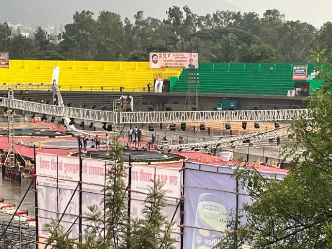 Maharashtra Kesari Wrestling Tournament postponed due to heavy rains | Maharashtra Kesari Wrestling Tournament: पावसामुळे महाराष्ट्र केसरी कुस्ती स्पर्धा स्थगित Maharashtra Kesari Wrestling Tournament postponed due to heavy rains | Maharashtra Kesari Wrestling Tournament: पावसामुळे महाराष्ट्र केसरी कुस्ती स्पर्धा स्थगित