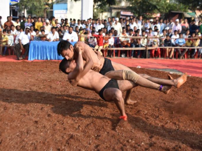 Wrestling championship wrestling championship | कुस्ती स्पर्धेत विंझर विद्यालयाने मिळविले यश