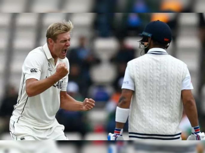 WTC final 2021 Ind vs NZ Test : Indian fans abuse Kyle Jamieson on his Instagram posts after he gets Virat Kohli’s wicket | WTC Final 2021 IND vs NZ : भारतीयांचं चुकीचं वागणं; विराट कोहलीची विकेट घेतली म्हणून किवी गोलंदाजाला शिव्या!