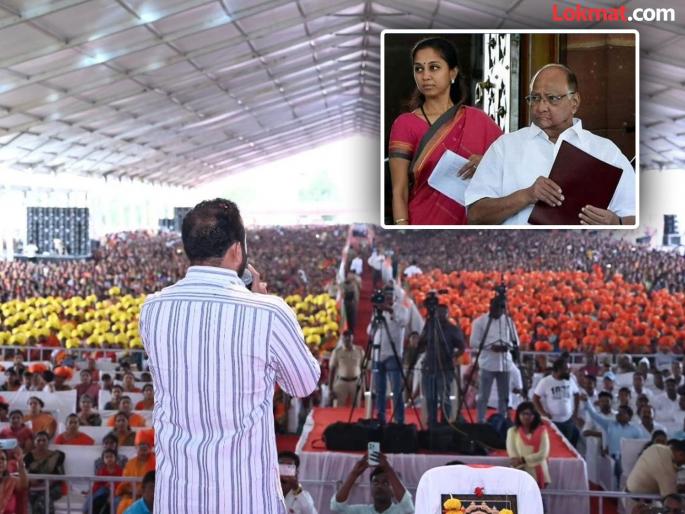 Sharad Pawar stomach hurts due to Ladaki Baheen Yojana Criticism of BJP MLA JayKumar Gore | 'सुप्रिया सुळेंना फुकटचं खायची सवय, १५०० दिले तर पवारांच्या...', भाजप आमदाराची टीका Sharad Pawar stomach hurts due to Ladaki Baheen Yojana Criticism of BJP MLA JayKumar Gore | 'सुप्रिया सुळेंना फुकटचं खायची सवय, १५०० दिले तर पवारांच्या...', भाजप आमदाराची टीका