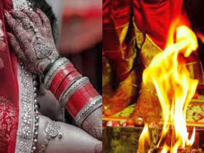 bride eloped with her lover just before wedding nagpur | ..अन् नवरदेव बोहल्यावर चढण्यापूर्वीच नवरीविना परतला bride eloped with her lover just before wedding nagpur | ..अन् नवरदेव बोहल्यावर चढण्यापूर्वीच नवरीविना परतला