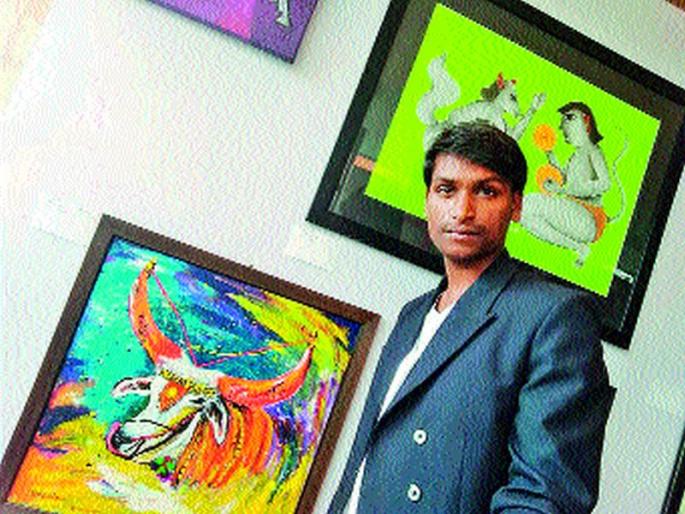 became Lakhpati with one picture | एका चित्राने तो झाला लखपती became Lakhpati with one picture | एका चित्राने तो झाला लखपती