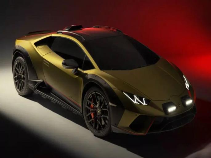 first unit of lamborghini huracan sterrato lands in india | Lamborghini Huracan Sterrato भारतात दाखल, फक्त 15 ग्राहक ही सुपरकार खरेदी करू शकतील first unit of lamborghini huracan sterrato lands in india | Lamborghini Huracan Sterrato भारतात दाखल, फक्त 15 ग्राहक ही सुपरकार खरेदी करू शकतील
