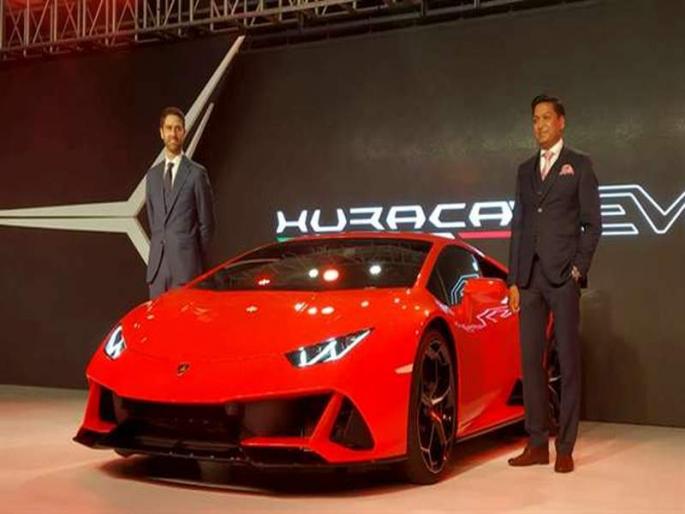 Lamborghini car launched 100 km speed in just 2.9 seconds ...! | अवघ्या 2.9 सेकंदांत 100 चा भन्नाट वेग पकडणारी कार आली...!  Lamborghini car launched 100 km speed in just 2.9 seconds ...! | अवघ्या 2.9 सेकंदांत 100 चा भन्नाट वेग पकडणारी कार आली...!
