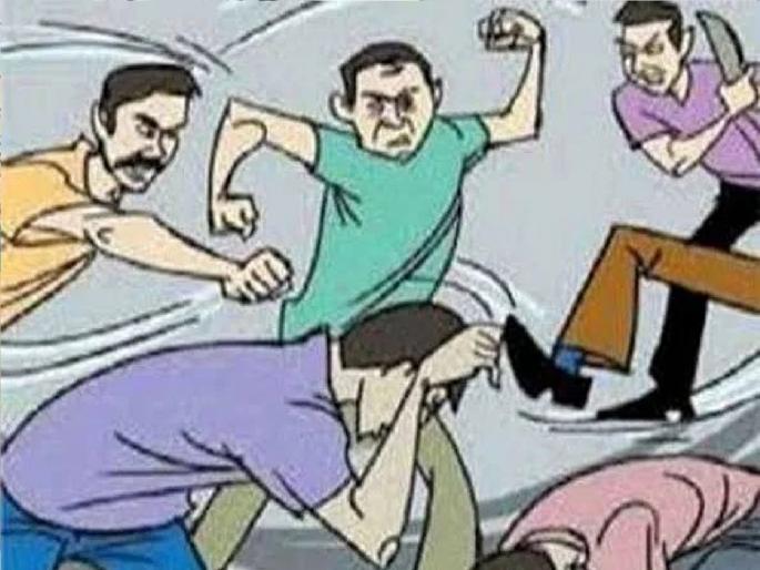 Two groups clash over palanquin dance, 8 injured, incident at Veravali in Ratnagiri | पालखी नाचवण्यावरून दोन गटात राडा, ८ जण जखमी, रत्नागिरीतील वेरवलीतील घटना Two groups clash over palanquin dance, 8 injured, incident at Veravali in Ratnagiri | पालखी नाचवण्यावरून दोन गटात राडा, ८ जण जखमी, रत्नागिरीतील वेरवलीतील घटना