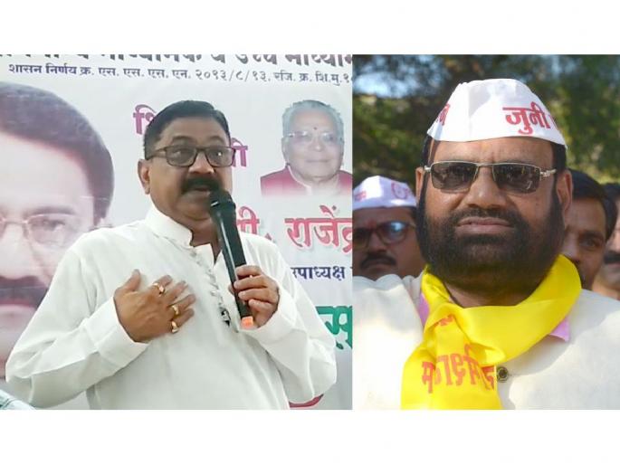 Nagpur Division Teachers Constituency; Rajendra Zade Sudhakar Adbale angry with Congress for giving ticket to Shiv Sena candidate on time | महाविकास आघाडीत एक अनार तीन बिमार; उभी फूट पडण्याची शक्यता Nagpur Division Teachers Constituency; Rajendra Zade Sudhakar Adbale angry with Congress for giving ticket to Shiv Sena candidate on time | महाविकास आघाडीत एक अनार तीन बिमार; उभी फूट पडण्याची शक्यता