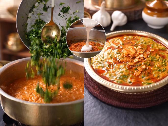 Lasooni Methi Lahesuni Methi Recipe Restaurant Style Lasuni Methi Lasuni Methi Recipe | ढाब्यावर मिळते तशी चमचमीत लसूणी मेथी घरी करण्याची पाहा रेसिपी, भाजी-भाकरी आषाढ स्पेशल बेत...