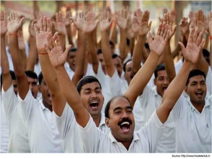 Laughter can be prevented divorce | हास्य योगामुळे टळू शकतो घटस्फोट