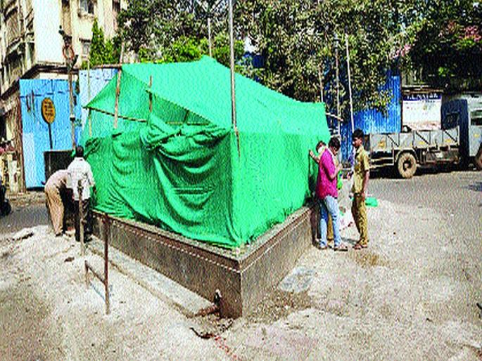 Salt pigeon closure closed; Municipal action following citizen complaints | खारचा कबुतरखाना अखेर बंद; नागरिकांच्या तक्रारींनंतर पालिकेची कारवाई Salt pigeon closure closed; Municipal action following citizen complaints | खारचा कबुतरखाना अखेर बंद; नागरिकांच्या तक्रारींनंतर पालिकेची कारवाई