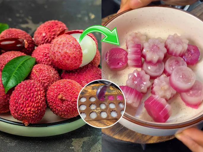 How To Make Perfect Lichee Jelly At Home Lychee Jelly Delight Making Lychee Jelly at Home | लालचुटुक लिचीची करा मस्त आंबटगोड 'लिची जेली' - विकतच्या चॉकलेटपेक्षा भारी- खास रेसिपी...