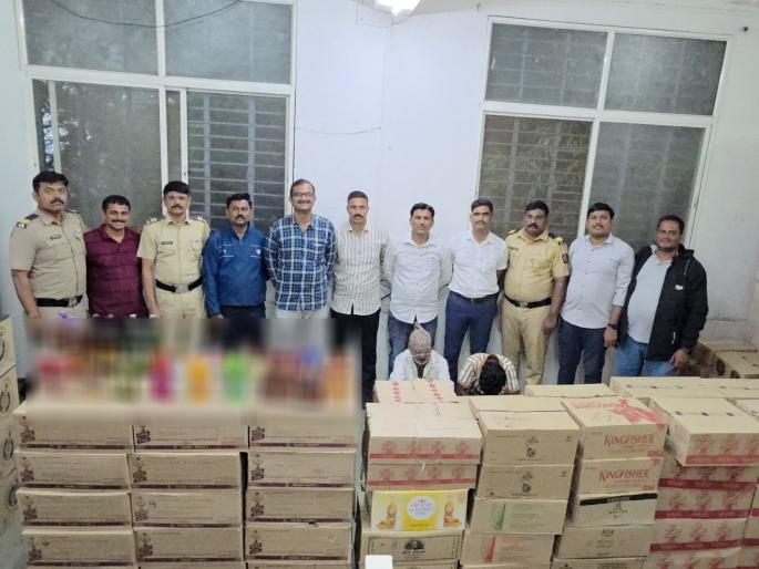 Liquor worth Rs 12 lakh seized near Kupwad, two from Atpadi arrested, local crime investigation action | कुपवाडजवळ पावणेबारा लाखांची दारू पकडली, आटपाडीच्या दोघांना अटक, स्थानिक गुन्हे अन्वेषणची कारवाई Liquor worth Rs 12 lakh seized near Kupwad, two from Atpadi arrested, local crime investigation action | कुपवाडजवळ पावणेबारा लाखांची दारू पकडली, आटपाडीच्या दोघांना अटक, स्थानिक गुन्हे अन्वेषणची कारवाई
