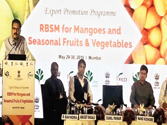 Commodity buyer and supplier meeting successful; Discussion on mangoes and vegetables | शेतमाल खरेदीदार व पुरवठादार संमेलन यशस्वी; आंबा व भाजीपाला खरेदी-विक्रीवर चर्चा Commodity buyer and supplier meeting successful; Discussion on mangoes and vegetables | शेतमाल खरेदीदार व पुरवठादार संमेलन यशस्वी; आंबा व भाजीपाला खरेदी-विक्रीवर चर्चा