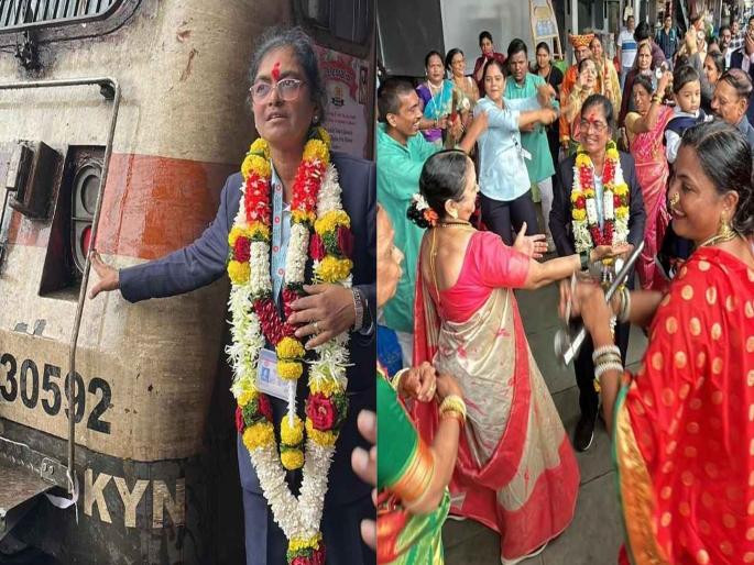 Surekha Yadav's last trip to 'Rajdhani'; First woman loco pilot retires from service | सुरेखा यादव यांची ‘राजधानी’ची अखेरची ट्रिप; पहिली महिला लोको पायलट सेवेतून निवृत्त Surekha Yadav's last trip to 'Rajdhani'; First woman loco pilot retires from service | सुरेखा यादव यांची ‘राजधानी’ची अखेरची ट्रिप; पहिली महिला लोको पायलट सेवेतून निवृत्त