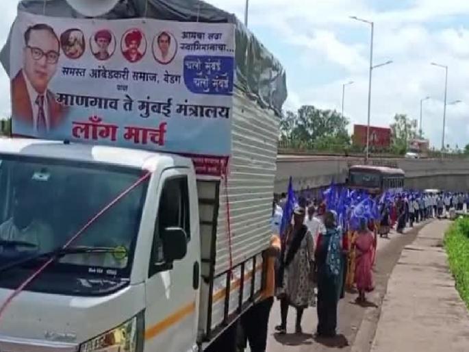 Swagat Kaman controversy: 7 persons from Bedg in Long March treated at Satara District Hospital | स्वागत कमान वाद: लाँग मार्चमधील बेडगच्या ७ जणांवर सातारा जिल्हा रुग्णालयात उपचार