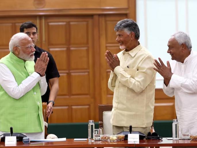 Lok Sabha Speaker Election 2024: Ghamasan, JDU, Telugu Desam also made their stand clear on the post of Lok Sabha Speaker, what will BJP do? | लोकसभा अध्यक्षपदावरून घमासान, जेडीयू, तेलुगू देसमनेही केली भूमिका स्पष्ट, भाजपा काय करणार? Lok Sabha Speaker Election 2024: Ghamasan, JDU, Telugu Desam also made their stand clear on the post of Lok Sabha Speaker, what will BJP do? | लोकसभा अध्यक्षपदावरून घमासान, जेडीयू, तेलुगू देसमनेही केली भूमिका स्पष्ट, भाजपा काय करणार?