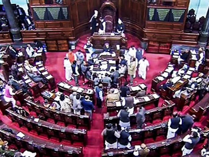 parliament session adjourned till tomorrow amid uproar by Opposition over the Farm Laws | कृषी कायद्यावरून दोन्ही सभागृहात विरोधकांचा गदारोळ; संसदेचे कामकाज तहकूब parliament session adjourned till tomorrow amid uproar by Opposition over the Farm Laws | कृषी कायद्यावरून दोन्ही सभागृहात विरोधकांचा गदारोळ; संसदेचे कामकाज तहकूब