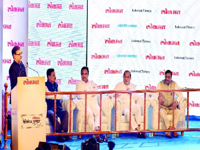 Lokmat Ki Adalat : accusations and everyone was acquitted! | आरोपांच्या फैरी झडल्या आणि सगळेच निर्दोष मुक्त झाले! मुनगंटीवार, रावते, विखे, पाटील यांची उलटतपासणी