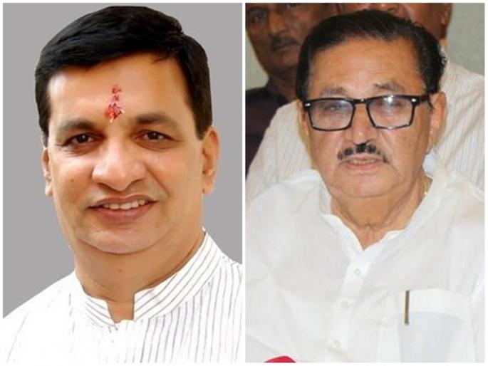 Meeting with Madhukarrao Pichad and Balasaheb Thorat | थोरात-पिचड भेटीमुळे राजकीय तर्कवितर्क; जिल्हा बँकेसाठी जुळवाजुळव सुरु झाल्याची चर्चा Meeting with Madhukarrao Pichad and Balasaheb Thorat | थोरात-पिचड भेटीमुळे राजकीय तर्कवितर्क; जिल्हा बँकेसाठी जुळवाजुळव सुरु झाल्याची चर्चा