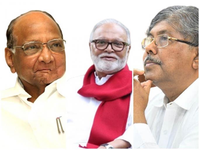 NCP leader Chagan Bhujbal criticized BJP leader Chandrakant Patil | शरद पवारांबाबत सांभाळून बोला; चंद्रकांत पाटलांना भुजबळांचा इशारा NCP leader Chagan Bhujbal criticized BJP leader Chandrakant Patil | शरद पवारांबाबत सांभाळून बोला; चंद्रकांत पाटलांना भुजबळांचा इशारा