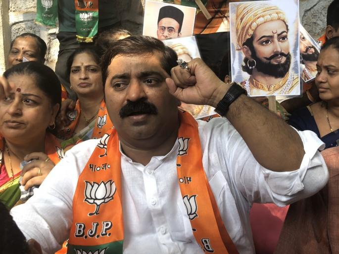 Ram Kadam demands Congress to apologize to the country | सावरकरांचा अपमान करणाऱ्या काँग्रेसने देशाची माफी मागावी : राम कदम Ram Kadam demands Congress to apologize to the country | सावरकरांचा अपमान करणाऱ्या काँग्रेसने देशाची माफी मागावी : राम कदम
