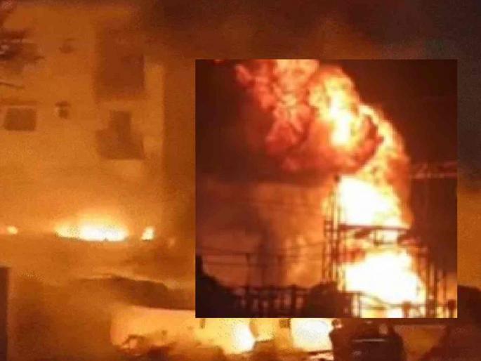 Massive fire at 'Power Station' in Arvi; Damages estimated in the millions | आर्वीतील 'पॉवर स्टेशन'ला भीषण आग; लाखोंच्या नुकसानीचा अंदाज Massive fire at 'Power Station' in Arvi; Damages estimated in the millions | आर्वीतील 'पॉवर स्टेशन'ला भीषण आग; लाखोंच्या नुकसानीचा अंदाज