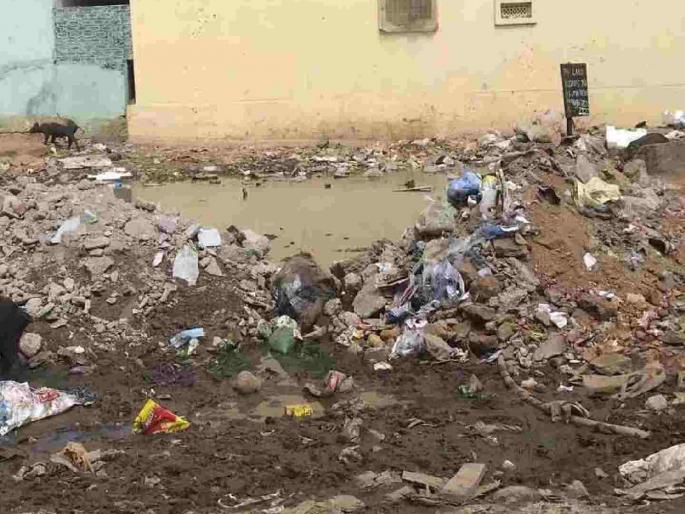 Paved roads or cement drains; Many problems in Kotapalli village | पक्के रस्ते ना सिमेंटच्या नाल्या; कोटापल्लीत गावात अनेक समस्या