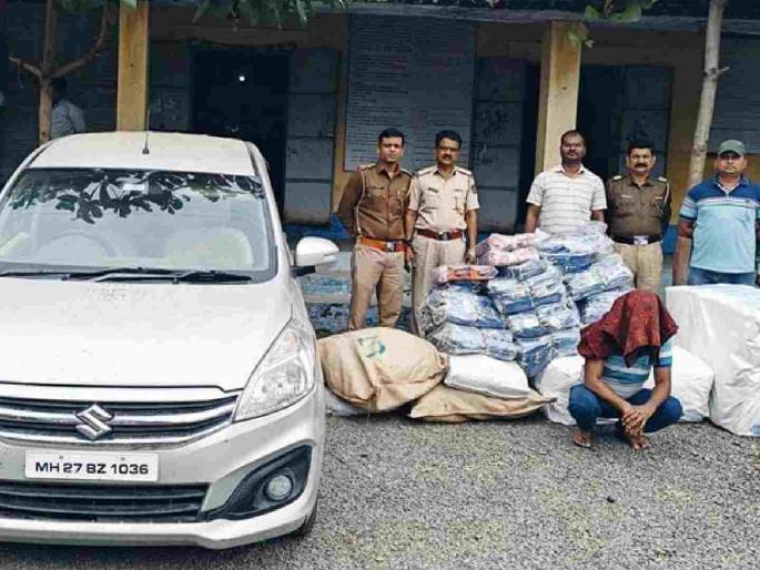 Police 'Trap' on Gutkha smuggler of Partwada; | परतवाड्याच्या गुटखा तस्करावर पोलिसांचा ‘ट्रॅप’; आरोपी अटक Police 'Trap' on Gutkha smuggler of Partwada; | परतवाड्याच्या गुटखा तस्करावर पोलिसांचा ‘ट्रॅप’; आरोपी अटक