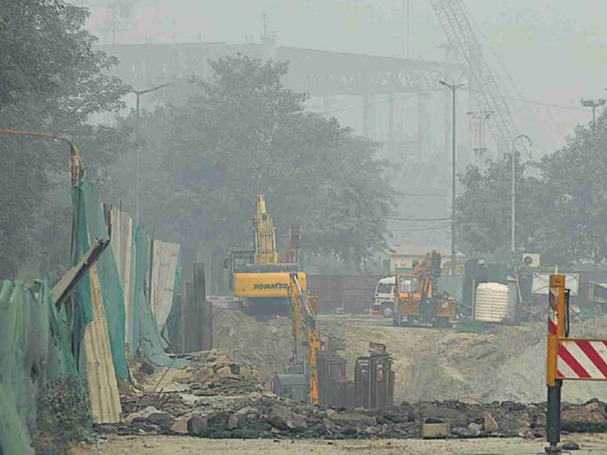 Dust everywhere due to construction in Nagpur, pollution measures ignored | नागपुरात बांधकामांमुळे जिकडेतिकडे धूळ, प्रदूषण उपाययोजनेकडेच दुर्लक्ष Dust everywhere due to construction in Nagpur, pollution measures ignored | नागपुरात बांधकामांमुळे जिकडेतिकडे धूळ, प्रदूषण उपाययोजनेकडेच दुर्लक्ष