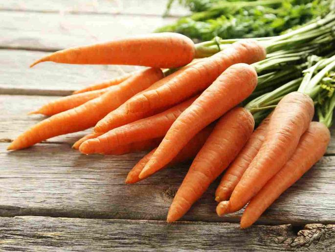 Eating carrots in winter has many benefits, from eyes to hair. | थंडीत गाजर खाल्ल्याने डोळ्यांपासून केसांपर्यंत फायदेच फायदे Eating carrots in winter has many benefits, from eyes to hair. | थंडीत गाजर खाल्ल्याने डोळ्यांपासून केसांपर्यंत फायदेच फायदे