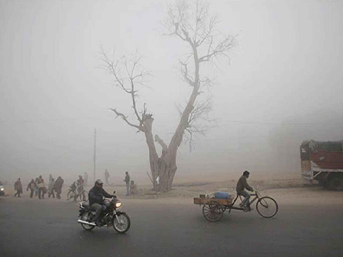 Nagpur temperature drops by 3.5 degrees in 24 hours to 10.2 degrees; Cold conditions increase in the city | नागपूरला तापमान २४ तासात ३.५ अंशाने घसरत १०.२ अंशावर; शहरात गारठा वाढला Nagpur temperature drops by 3.5 degrees in 24 hours to 10.2 degrees; Cold conditions increase in the city | नागपूरला तापमान २४ तासात ३.५ अंशाने घसरत १०.२ अंशावर; शहरात गारठा वाढला