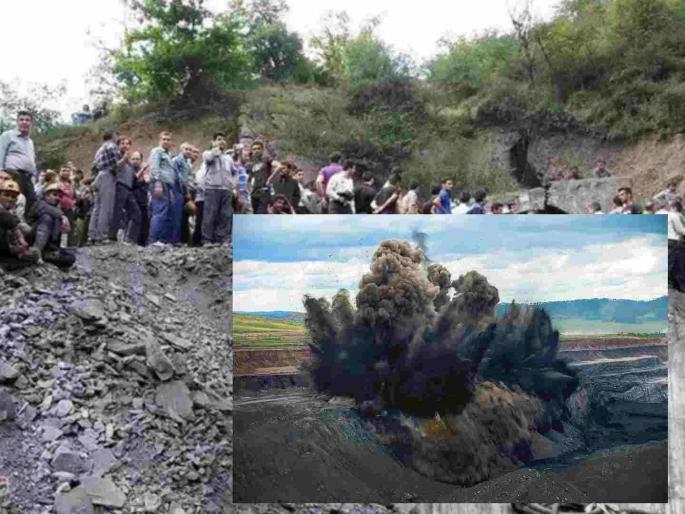 Explosive rocks in the field; Intensity of explosion increased in Ghonsa coal mine, citizens in terror | स्फोटाचे दगड शेतात; घोन्सा कोळसा खाणीत स्फोटाची तीव्रता वाढविली, नागरिक दहशतीखाली Explosive rocks in the field; Intensity of explosion increased in Ghonsa coal mine, citizens in terror | स्फोटाचे दगड शेतात; घोन्सा कोळसा खाणीत स्फोटाची तीव्रता वाढविली, नागरिक दहशतीखाली