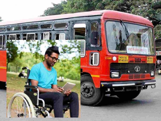 Provide reserved seats in buses for the disabled! Statement to the traffic controller | दिव्यांगांना बसमध्ये आरक्षित आसने द्या ! वाहतूक नियंत्रकाला निवेदन Provide reserved seats in buses for the disabled! Statement to the traffic controller | दिव्यांगांना बसमध्ये आरक्षित आसने द्या ! वाहतूक नियंत्रकाला निवेदन