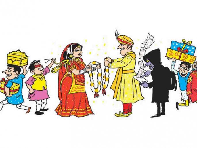 Bride and groom, be careful! Thieves are on the move at the wedding ceremony, they are handing out cash and valuables | वऱ्हाडी राहा 'सावधान'! लग्न सोहळ्यात चोरट्यांचा वावर, हातोहात लांबवताहेत रोखीसह ऐवज