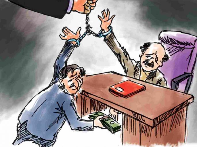 Taking a bribe of 40 thousand, Z.P. Deputy Engineer arrested | ४० हजारांची लाच घेताना जि.प. उपअभियंत्याला अटक Taking a bribe of 40 thousand, Z.P. Deputy Engineer arrested | ४० हजारांची लाच घेताना जि.प. उपअभियंत्याला अटक