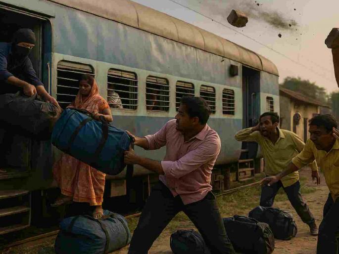 Railway journey breaks; Smuggling through small vehicles including bus-travels | रेल्वेची जर्नी ब्रेक; बस-ट्रॅव्हल्ससह छोट्या वाहनातून तस्करी Railway journey breaks; Smuggling through small vehicles including bus-travels | रेल्वेची जर्नी ब्रेक; बस-ट्रॅव्हल्ससह छोट्या वाहनातून तस्करी