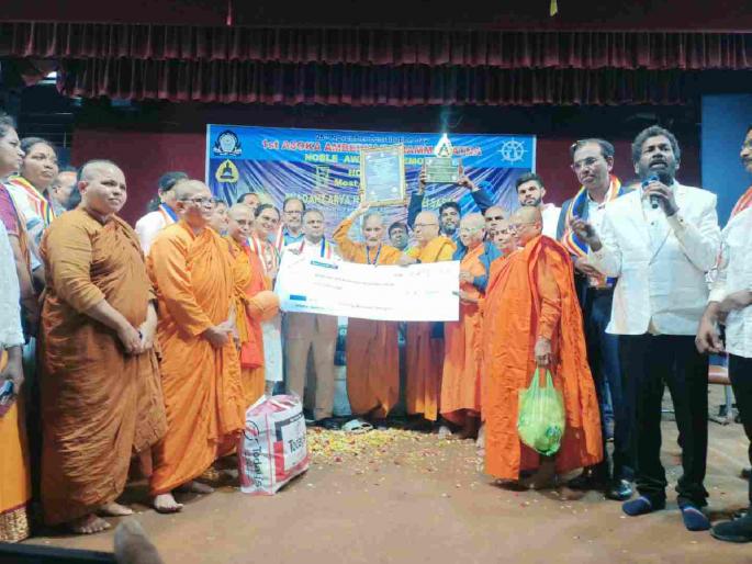 'After Emperor Ashoka, Babasaheb revived Dhamma' Bhadant Arya Nagarjuna Surei Sasai | 'सम्राट अशोकानंतर बाबासाहेबांनी केले धम्माला पुर्नजिवित' भदंत आर्य नागार्जुन सुरेई ससाई