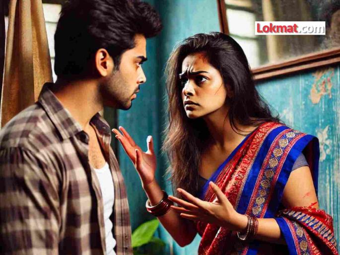 Husband 'lives in' with girlfriend for a month; wife asks, 'Who are you asking?' | पती महिनाभर प्रेयसीसोबत 'लिव्ह-इन'; पत्नीने विचारला जाब तर म्हणाला 'तू विचारणारी कोण?' Husband 'lives in' with girlfriend for a month; wife asks, 'Who are you asking?' | पती महिनाभर प्रेयसीसोबत 'लिव्ह-इन'; पत्नीने विचारला जाब तर म्हणाला 'तू विचारणारी कोण?'