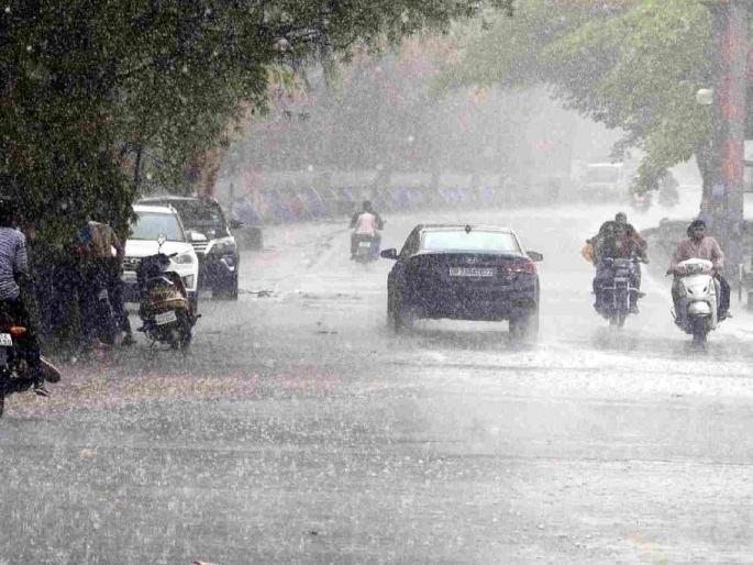 The rainy season has entered the summer! Unseasonal showers have been falling since morning. | उन्हाळ्यात शिरला पावसाळा ! सकाळपासून बरसत आहेत अवकाळीच्या सरी The rainy season has entered the summer! Unseasonal showers have been falling since morning. | उन्हाळ्यात शिरला पावसाळा ! सकाळपासून बरसत आहेत अवकाळीच्या सरी